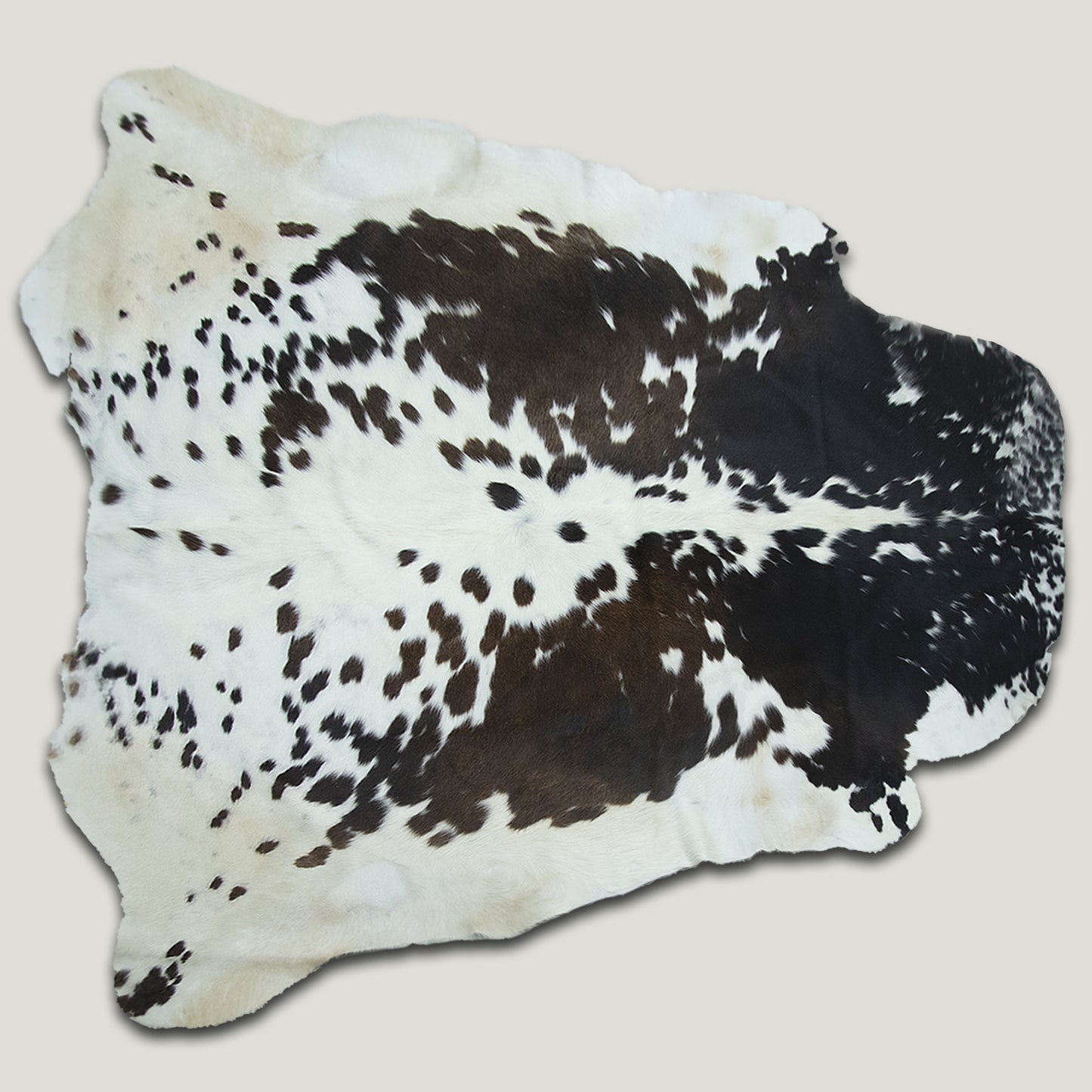 Speckled Tricolor Cowhide Rug #A038 by Hide Hoof