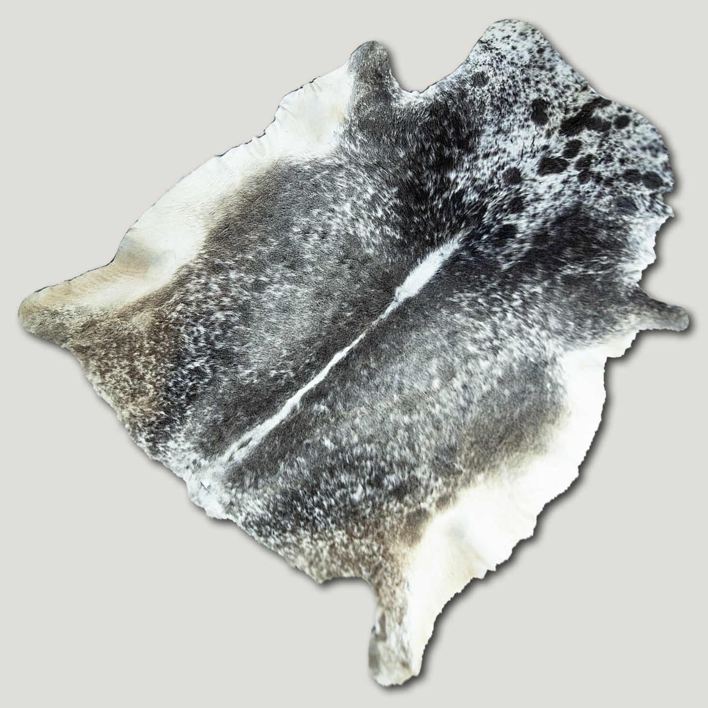 Speckled Tricolor Cowhide Rug #A039 by Hide Hoof