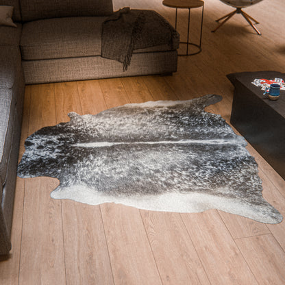 Speckled Tricolor Cowhide Rug #A039 by Hide Hoof