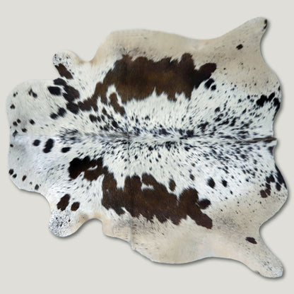 Speckled Brown & White Cowhide Rug #A030 by Hide Hoof