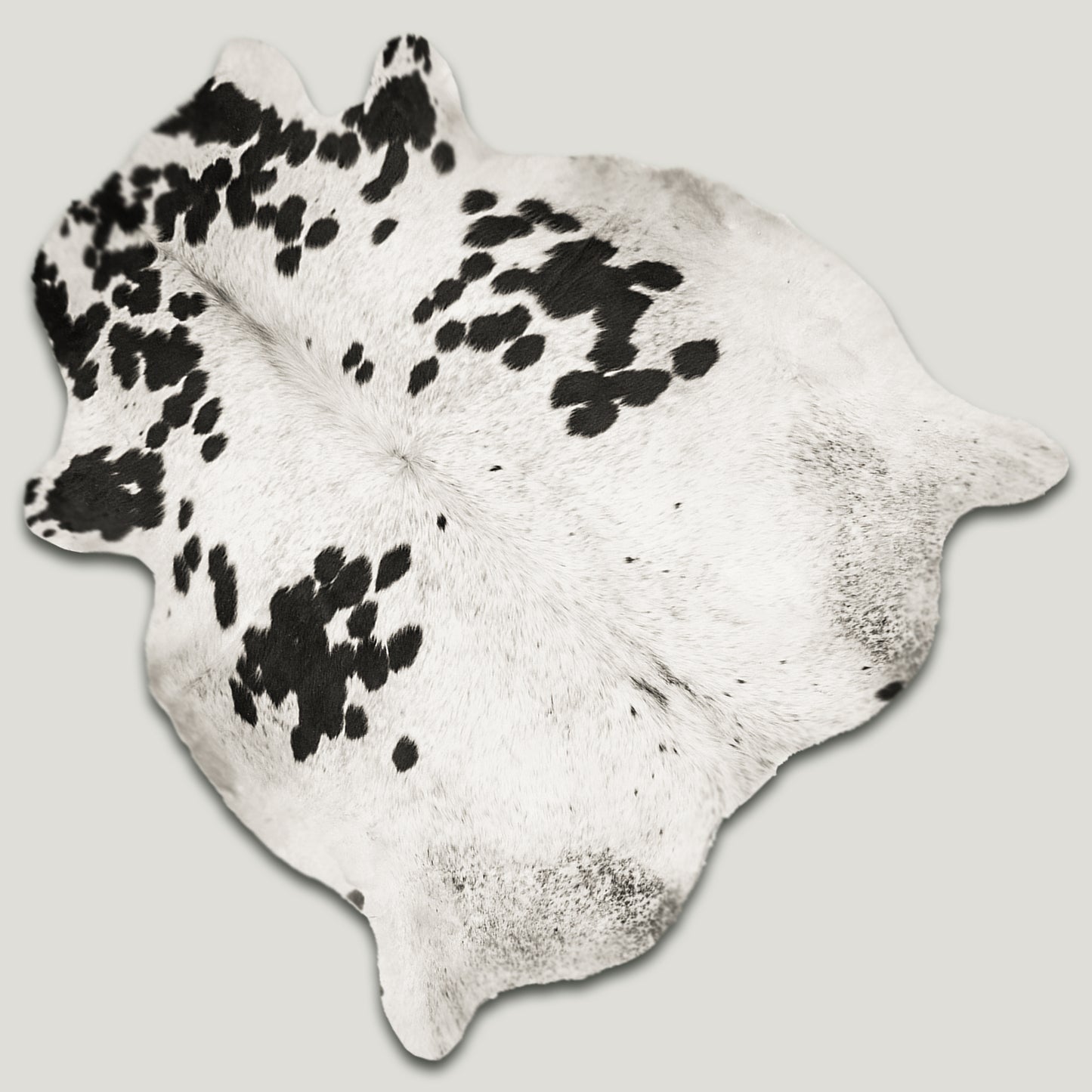 Black & White Cowhide Rug #A034 by Hide Hoof