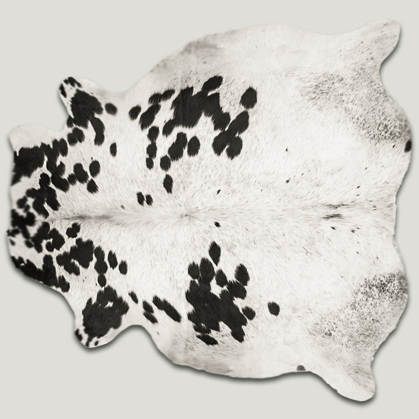 Black & White Cowhide Rug #A034 by Hide Hoof