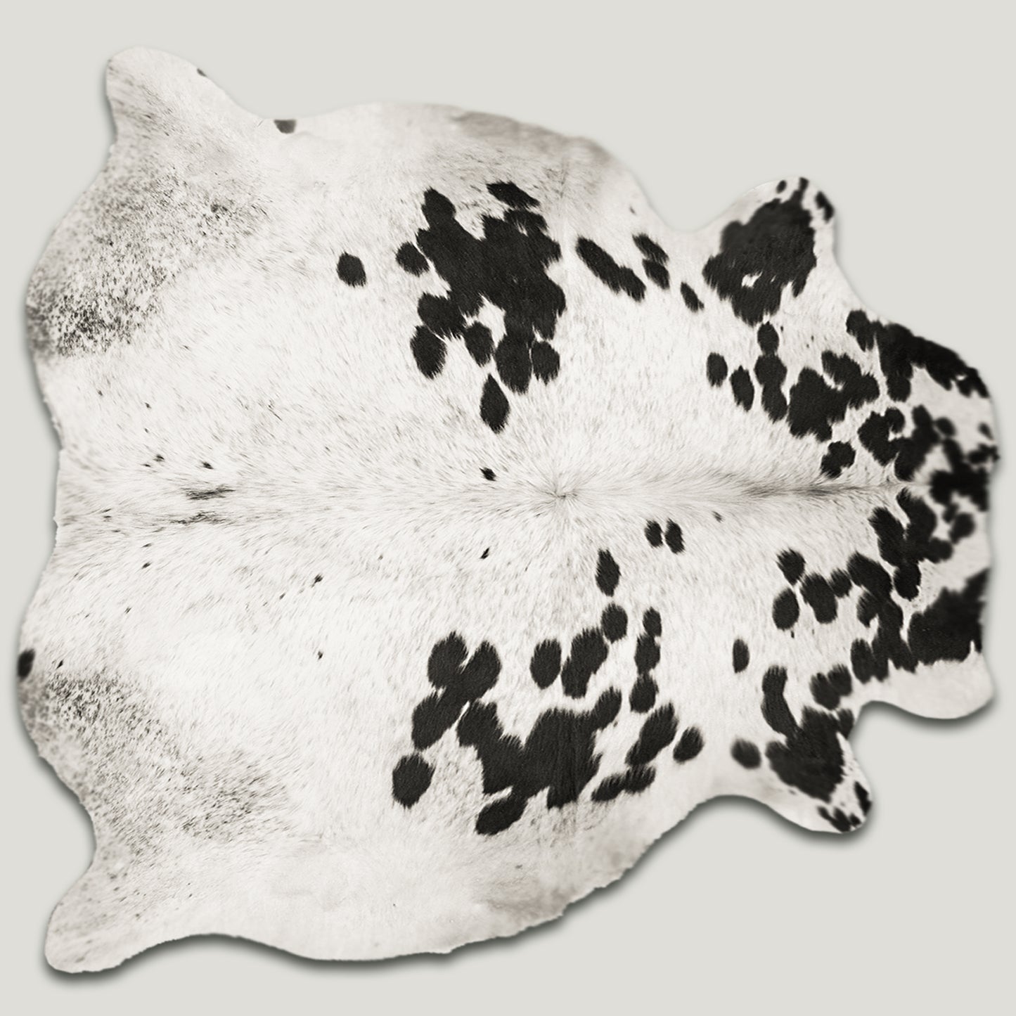 Black & White Cowhide Rug #A034 by Hide Hoof