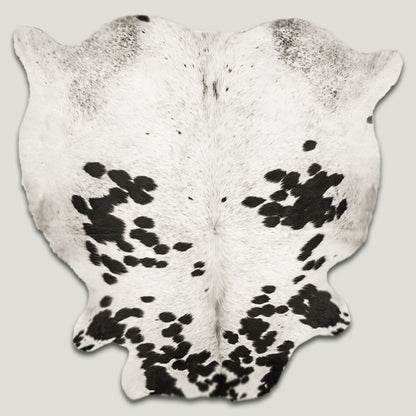 Black & White Cowhide Rug #A034 by Hide Hoof