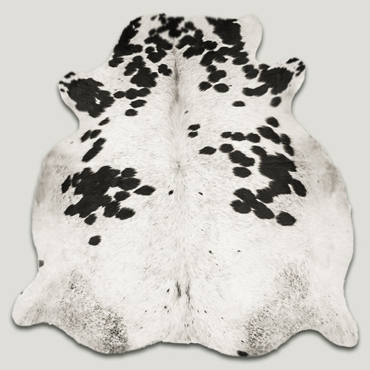 Black & White Cowhide Rug #A034 by Hide Hoof