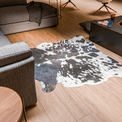 Tricolor Cowhide Rug #A040 by Hide Hoof