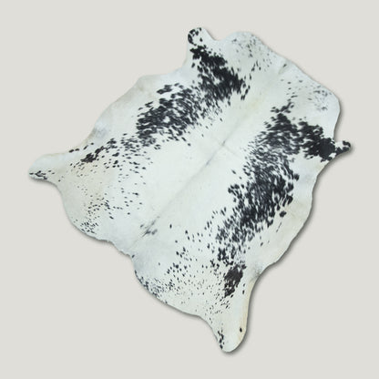 Speckled Dark & White Cowhide Rug #A012 by Hide Hoof