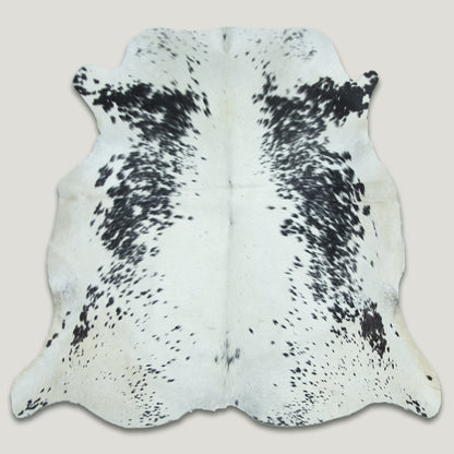 Speckled Dark & White Cowhide Rug #A012 by Hide Hoof