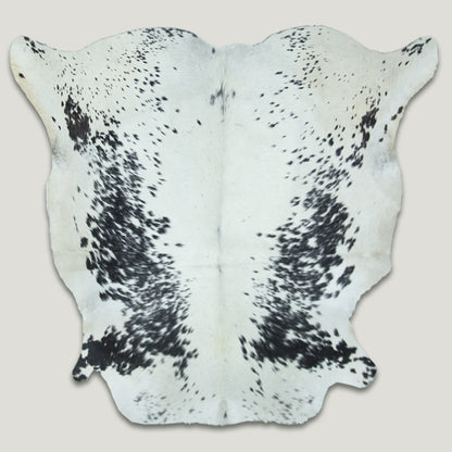 Speckled Dark & White Cowhide Rug #A012 by Hide Hoof