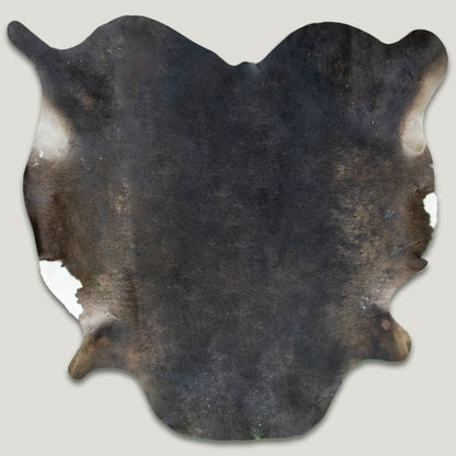 Dark Brindle Cowhide Rug #A014 by Hide Hoof