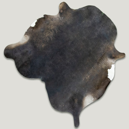 Dark Brindle Cowhide Rug #A014 by Hide Hoof