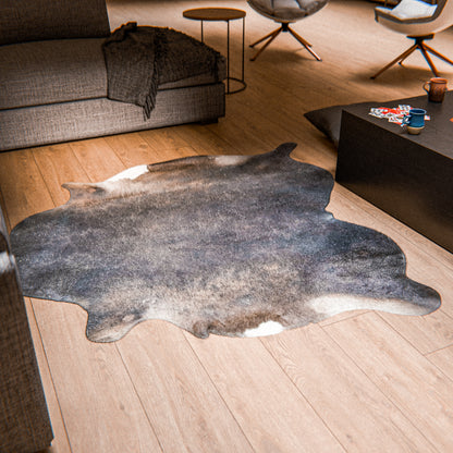 Dark Brindle Cowhide Rug #A014 by Hide Hoof