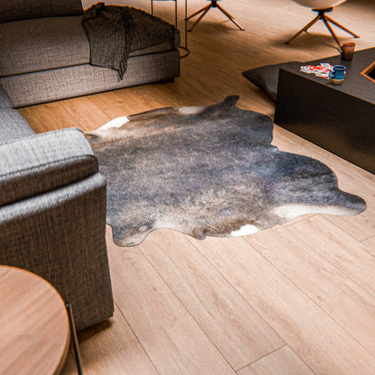 Dark Brindle Cowhide Rug #A014 by Hide Hoof