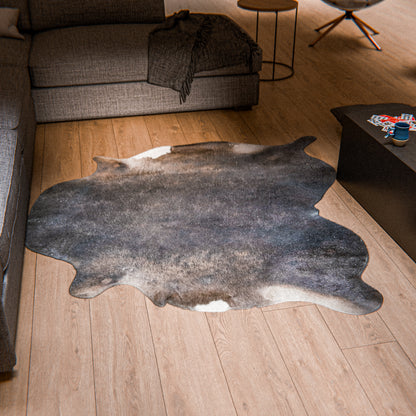 Dark Brindle Cowhide Rug #A014 by Hide Hoof