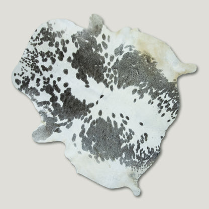 Fade Black and White Cowhide Rug #A019 by Hide Hoof