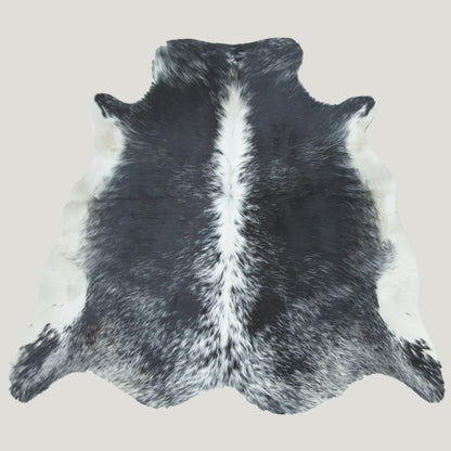 Speckled Black & White Cowhide Rug #A036 by Hide Hoof