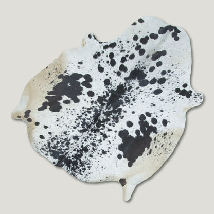 Black and White Cowhide Rug #A001 by Hide Hoof