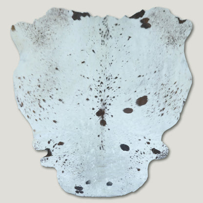 Salt and Pepper Black Cowhide Rug #A007 by Hide Hoof