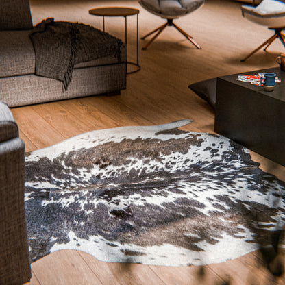 Tricolor Cowhide Rug #A035 by Hide Hoof